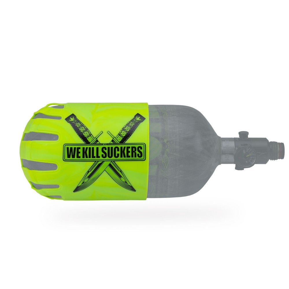 Bunker Kings - Knuckle Butt Tank Cover - WKS Knife Lime