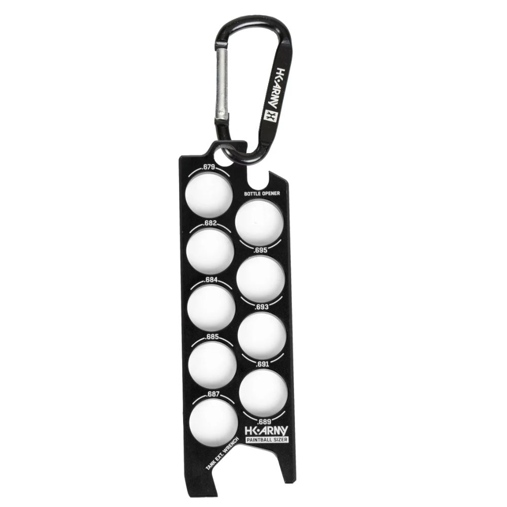 HK Army Paintball Sizer Guide - Black
